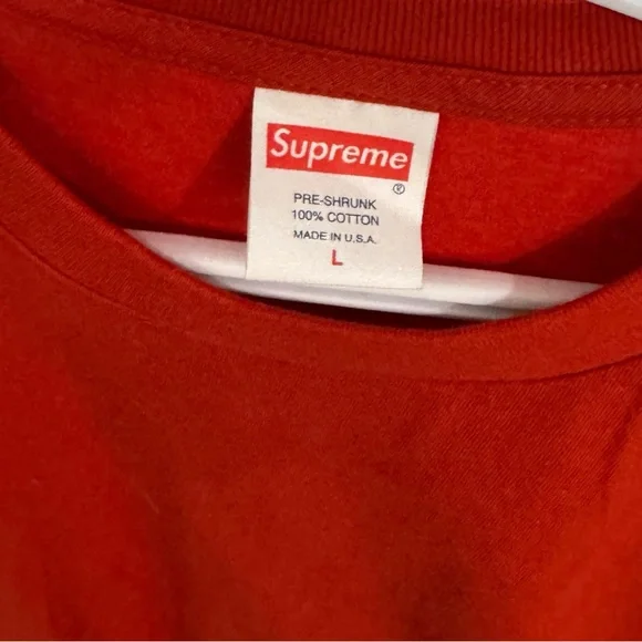 Supreme Basic Tee - Red - Picture 2 of 5